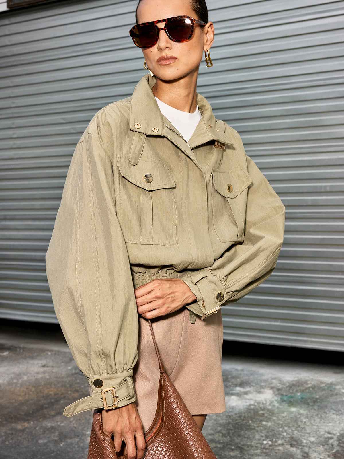 Ella | Trendy Cropped Women's Blazer for Casual Elegance 1