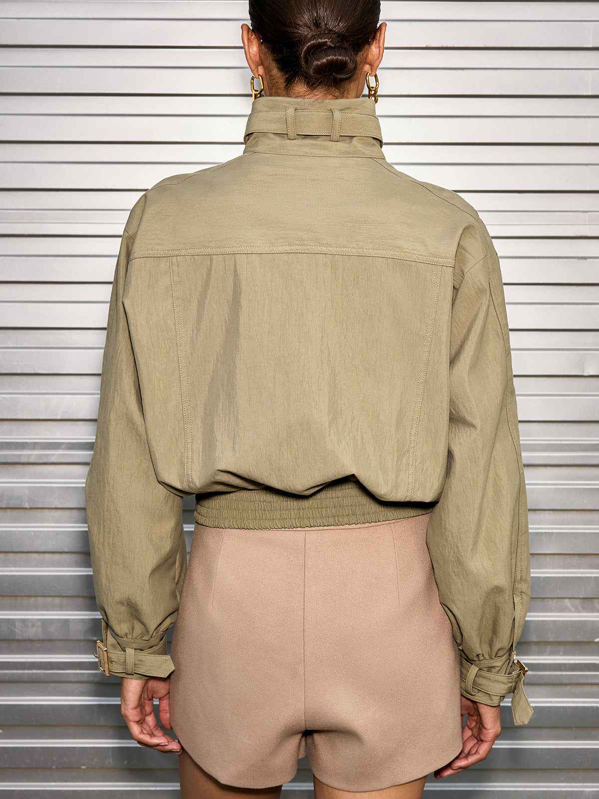 Ella | Trendy Cropped Women's Blazer for Casual Elegance 4