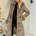 Emma | Elegant Cozy Plush Winter Coat 0