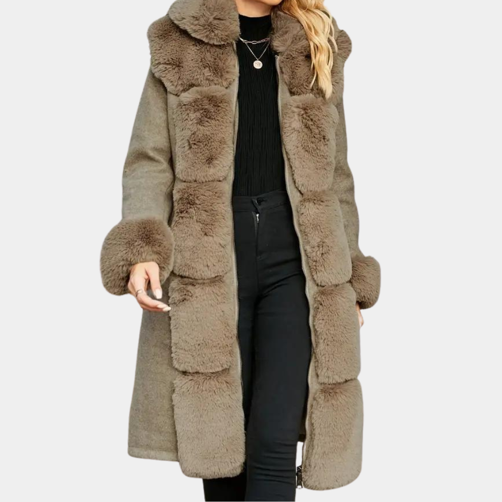 Emma | Elegant Cozy Plush Winter Coat 1