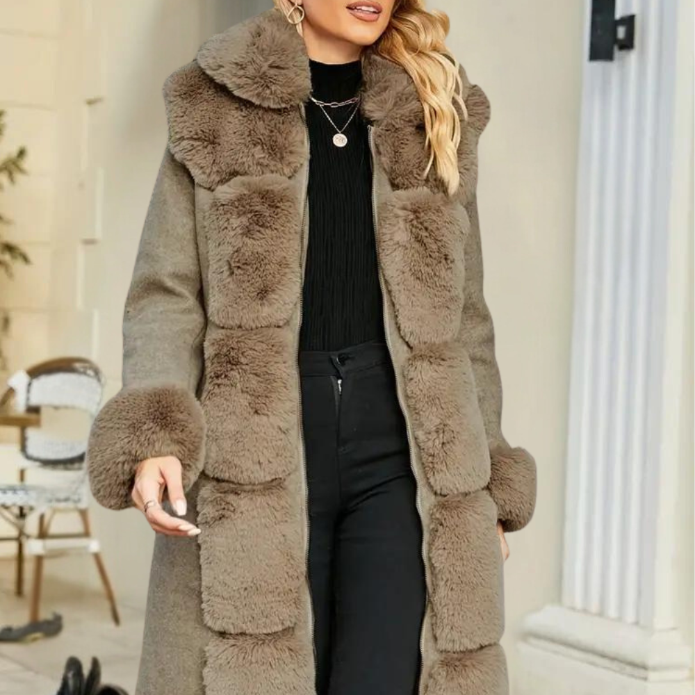 Emma | Elegant Cozy Plush Winter Coat 4