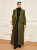 Emma | Elegant Warm Long Trench Coat 0