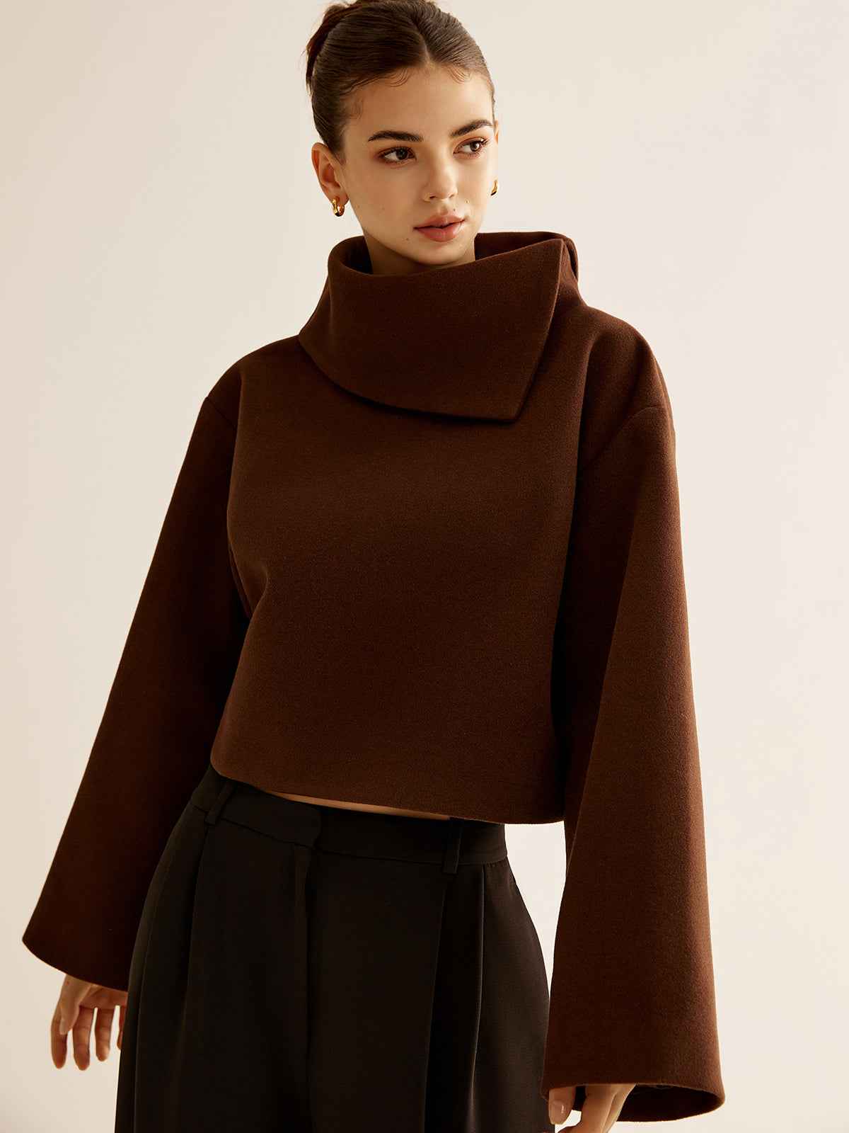 Mia | Chic Casual Turtleneck Blouse for Women 0