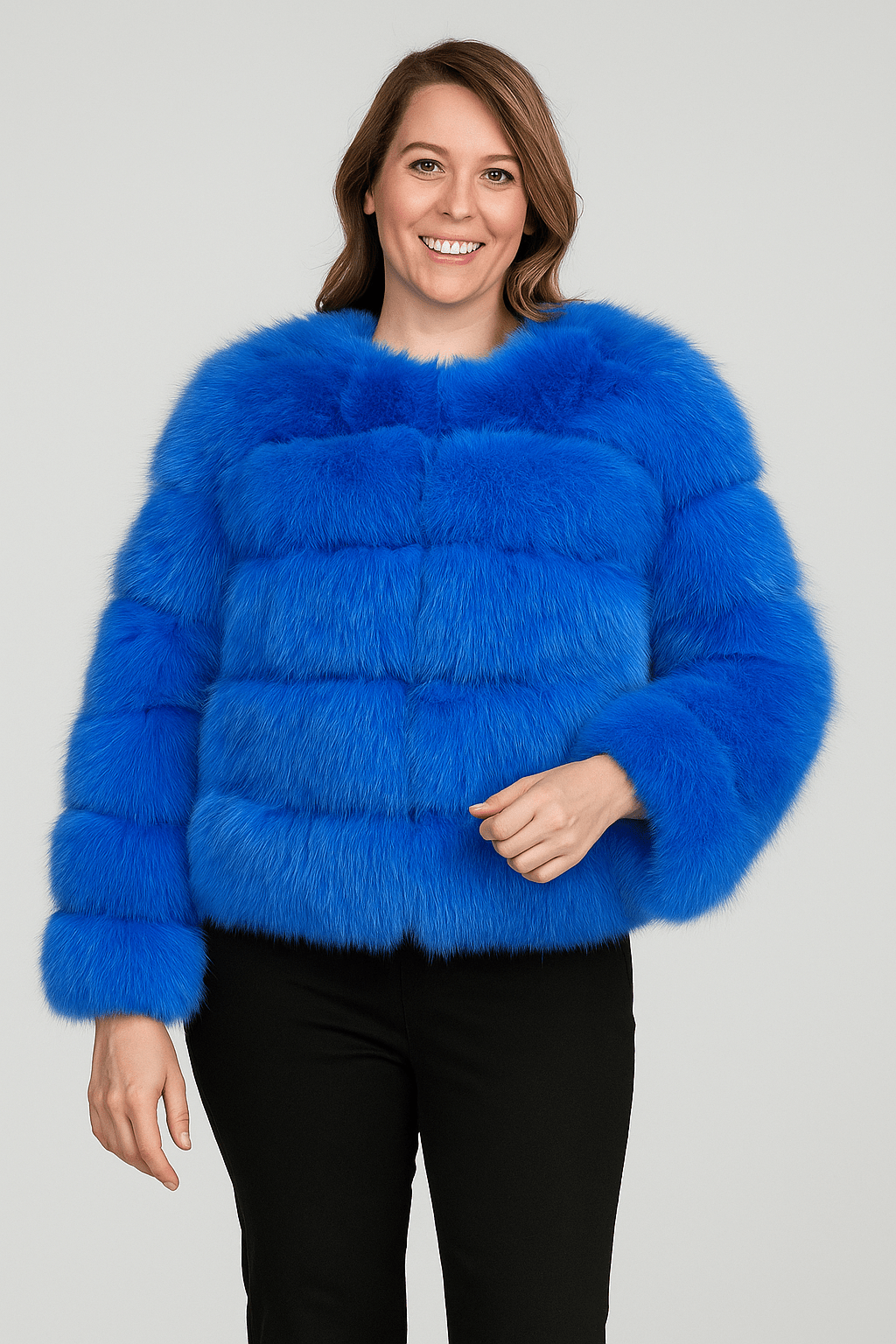 Mia | Chic Fluffy Short Faux Fur Jacket for Winter 17