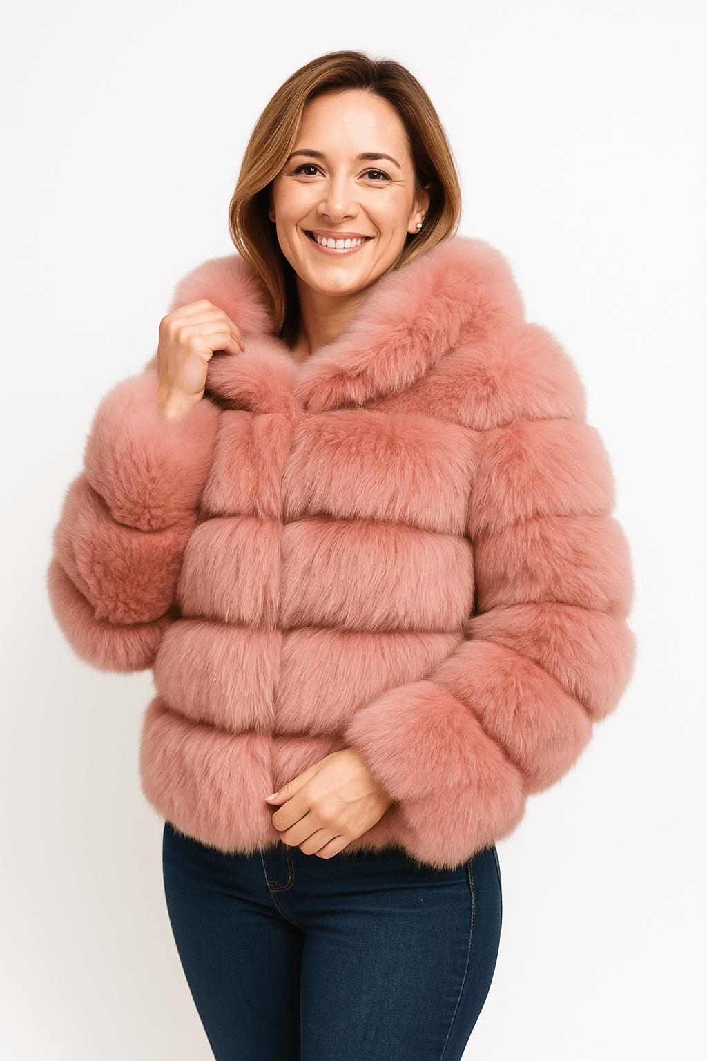 Mia | Chic Fluffy Short Faux Fur Jacket for Winter 2