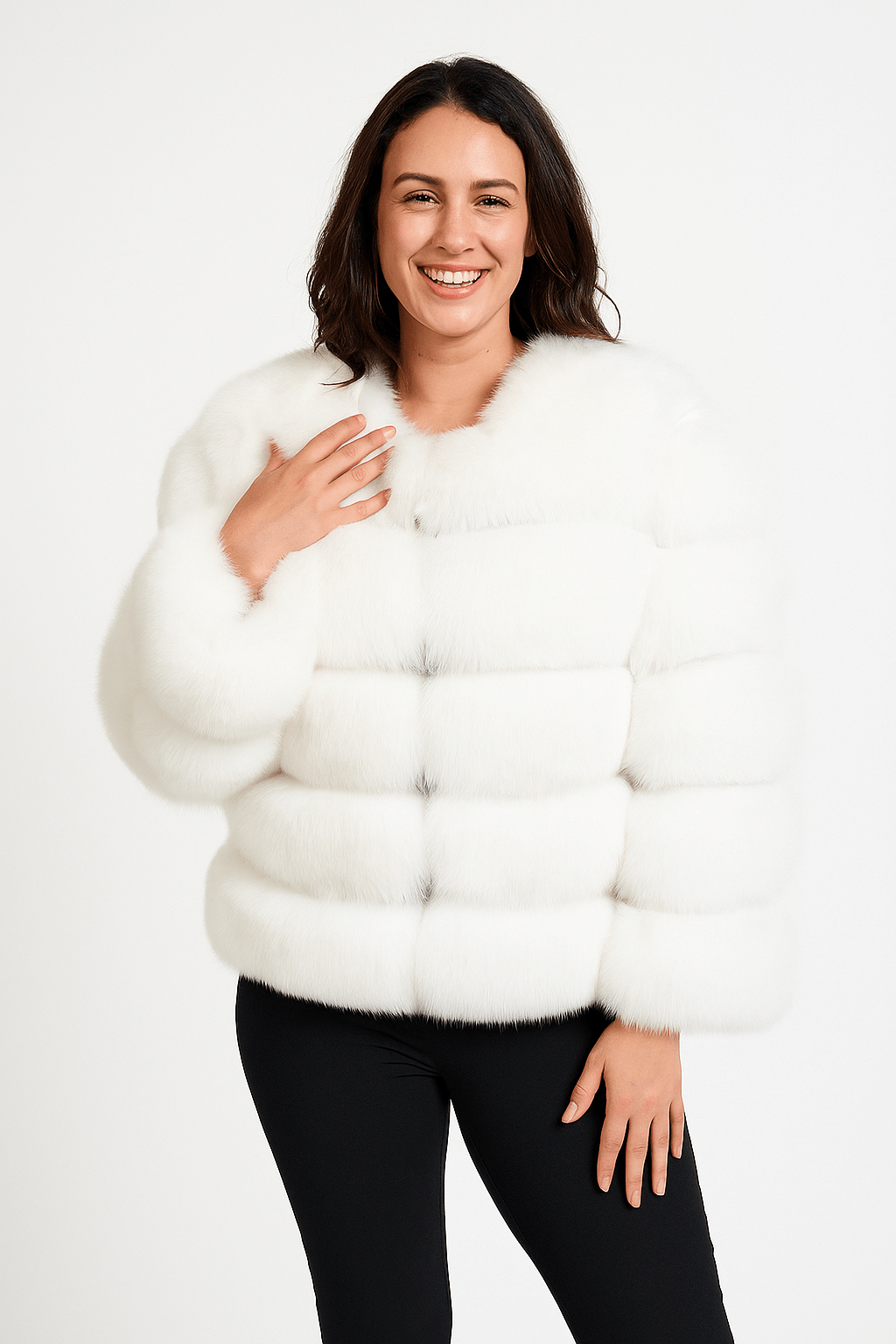 Mia | Chic Fluffy Short Faux Fur Jacket for Winter 21