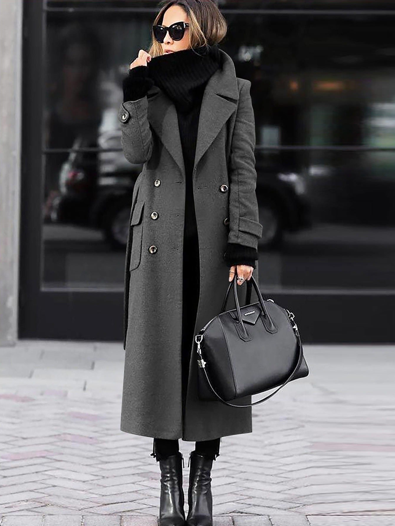 Mia | Elegant Tailored Wool Coat 1