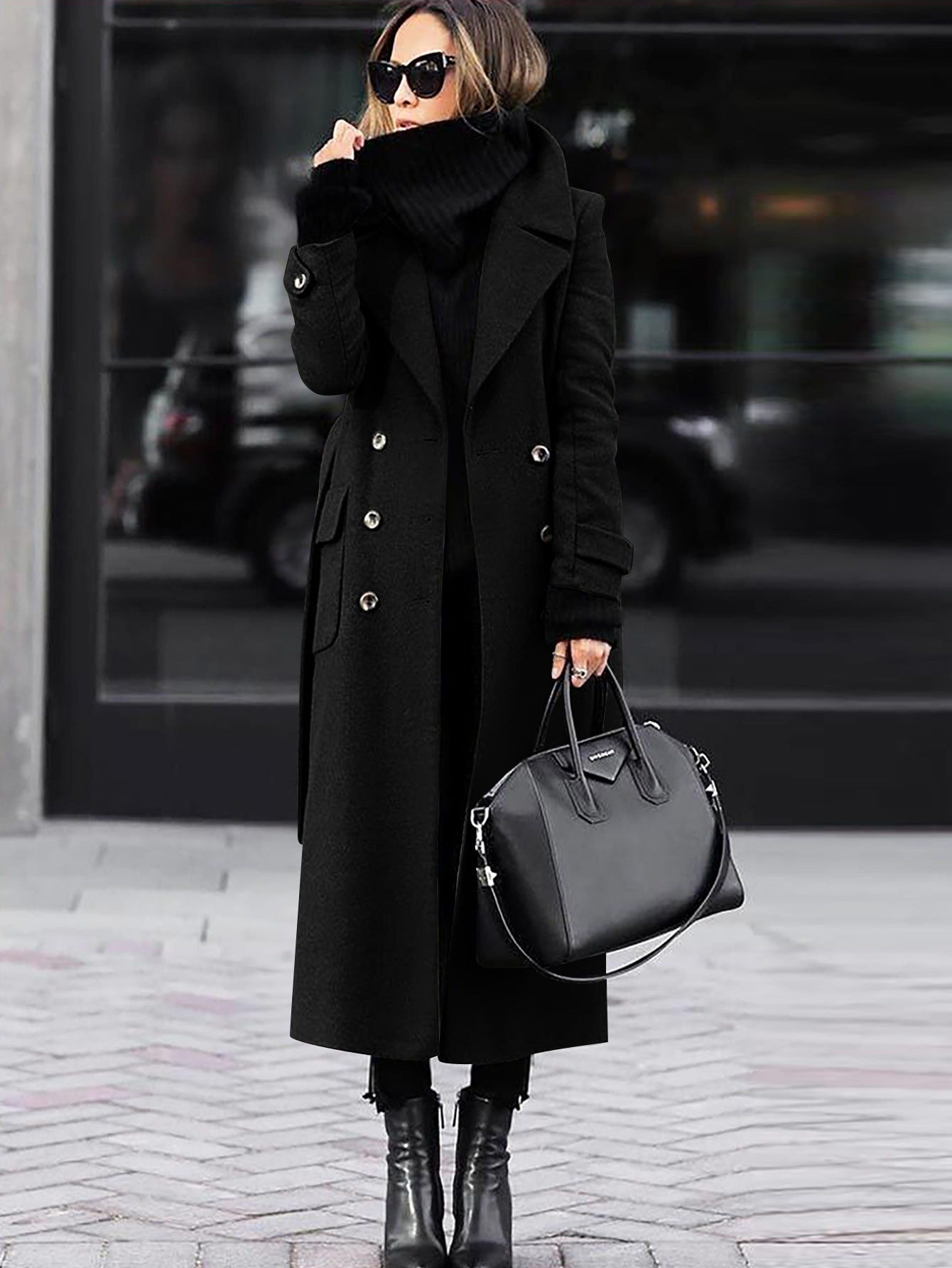 Mia | Elegant Tailored Wool Coat 2