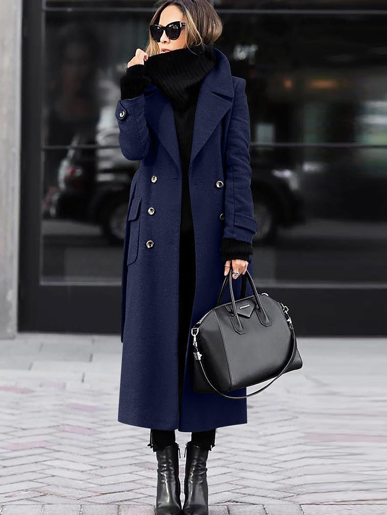 Mia | Elegant Tailored Wool Coat 3