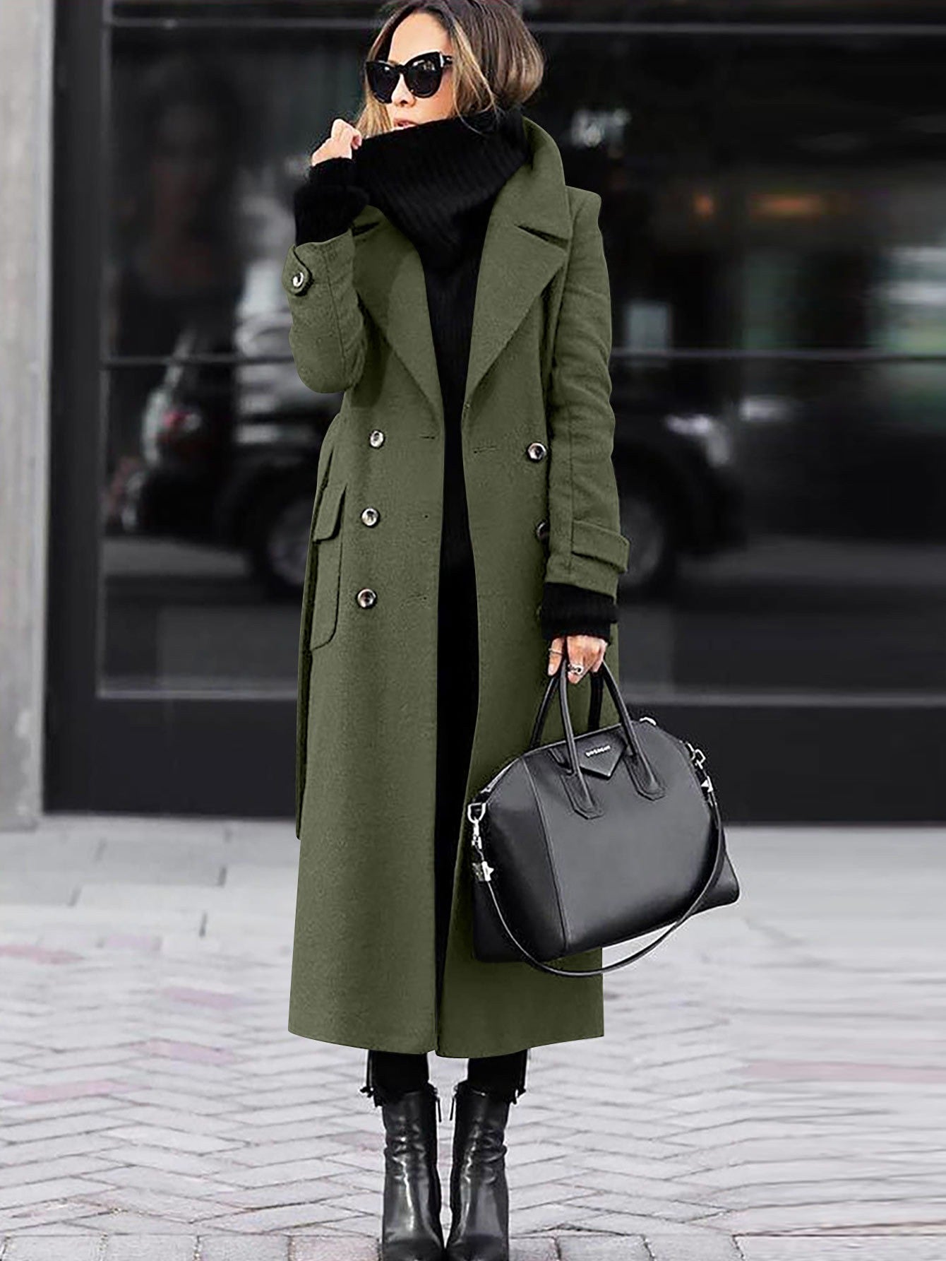 Mia | Elegant Tailored Wool Coat 4