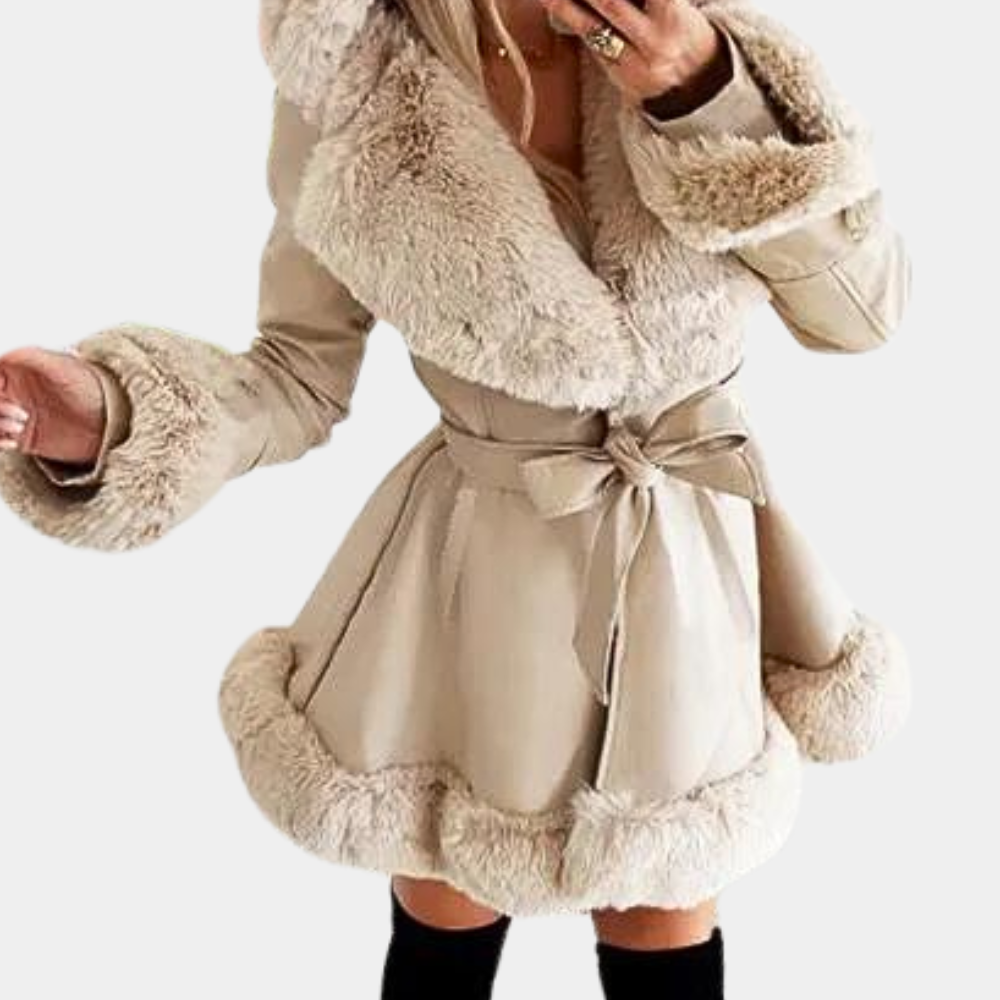 Mia | Stylish Cozy Hooded Winter Jacket 0