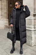 Sophie | Stylish Cozy Long Puffer Coat 0